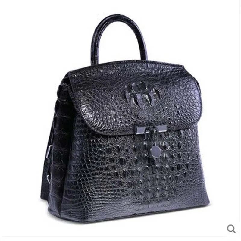 Best Price Рюкзак heimanba Женский, из кожи крокодила, 2018 Best Price Рюкзак heimanba Женский, из кожи крокодила, 2018