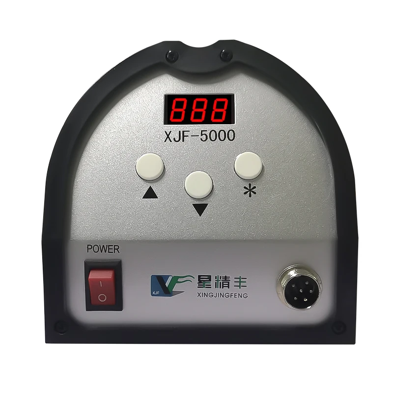 XJF5000 90W DC Digital Lead-free Soldering Station Iron Welding Machinery High Frequency Eddy Current Temperature Adjustable