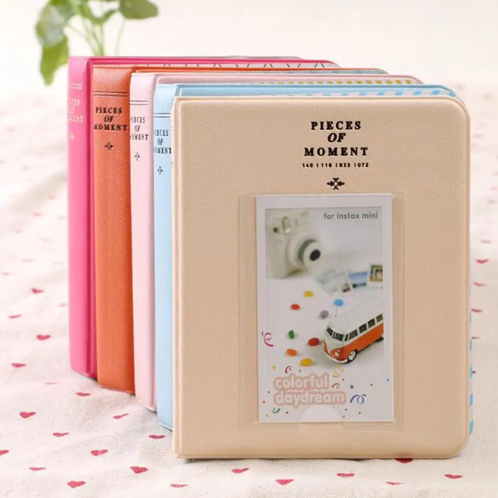 

64 Pockets 3 inch Mini Instant Polaroid Memory Storage Photo Album Picture Sketchbook Gift Holder for Fujifilm Instax