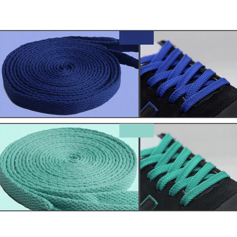 12 пар классические плоские шнурки походные ботинки ряд красочные шнурки для кроссовки Классические двойные полые тканые шнурки