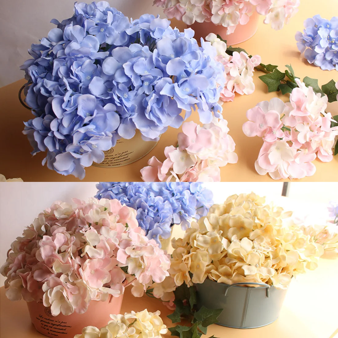 

1pc Flower for Wedding Decor Artificial Flower Peonies Bouquet Fake Flower for Home Decorative Flower