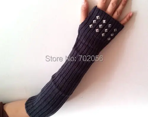 

knitted Fingerless Gloves Ballet Dance glove Arm Warmers mitten Fashion mixed style color 24 pairs/lot#3812