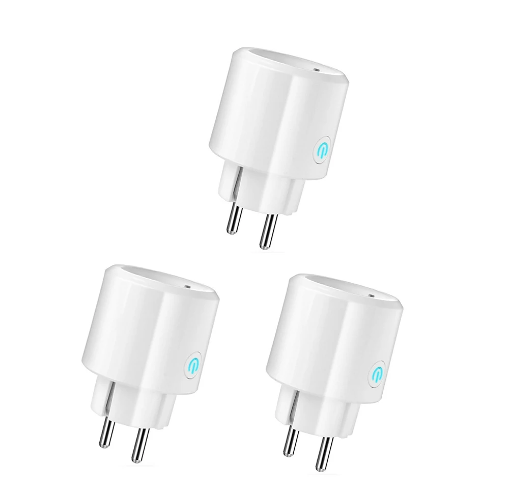 

Biajing EU Smart plug, 3 Pcs Mini Wifi Outlet Socket Compatible with Alexa, Google Home, Remote Control your home by APP