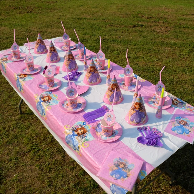 Princess Sofia the first theme Kids Birthday Party Decoration Set ... Princess Sofia the first theme Kids Birthday Party Decoration Set ...