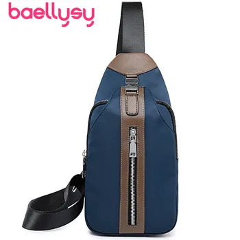 

Crossbody Bags For Men Fashion Chest Bag Travel Cross Waist Messenger Bag Hight Capacity Men Shoulder Oblique Satchel Zipper