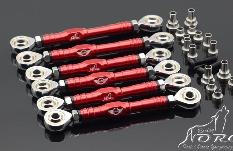 

ORC RACING FOR LOSI 5IVE-T MINI CNC upper and lower suspension steering rod
