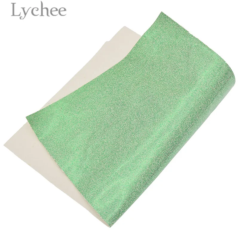 Lychee 29x21 см A4 Переливающаяся лакированная ткань из искусственной кожи высокого качества блестящая синтетическая кожа DIY материал для сумки одежды