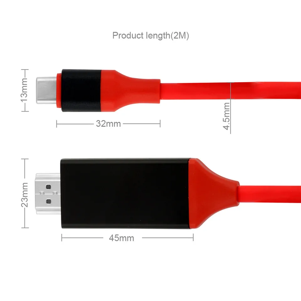 USB C к HDMI 4 K 1080 P Тип C до HDMI2.1 адаптер Thunderbolt 3 кабеля 3D для Macbook samsung примечание 9 8 A70 A50 A30 S10 LG V40 V30