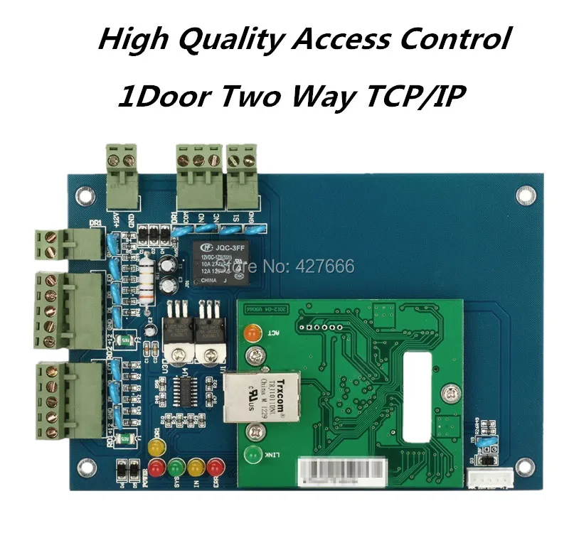 Однодверная панель управления доступом с TCP/IP и веб-функцией Входная защитная доска