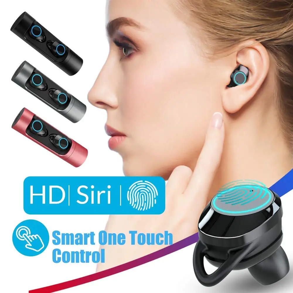 Bluetooth наушники Samload 5 Беспроводные стереонаушники IPX7 Водонепроницаемая