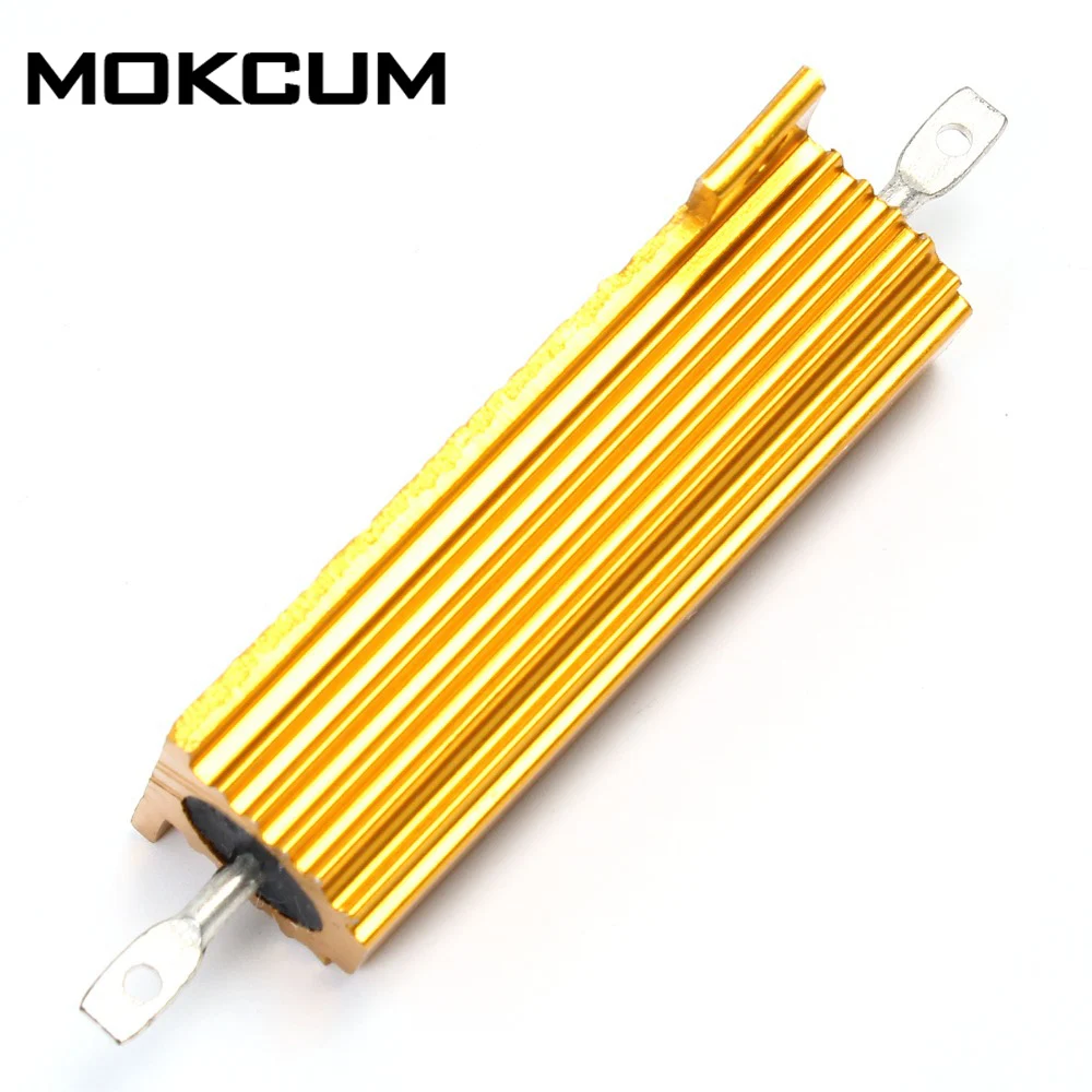 RX24 1R 1 Ом 50 Вт алюминиевый высокомощный резистор металлический корпус чехол