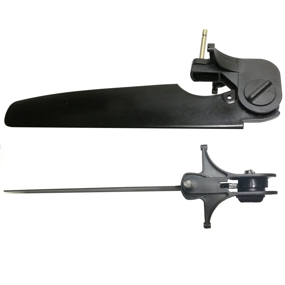 Nylon Canoe Kayak Rudder Blade Boat Tail Foot Direction Control Kits Steering System Part Kayak Accessories aircraft brother hydraulic damper modification part tumaster foot rudder tpr vkb mk silly rudder falcon rudder