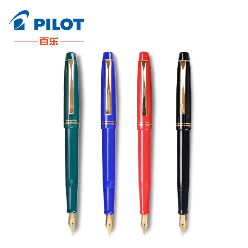 Перьевая ручка Pilot 78G 5 цветов EF F M B перо 22k Золотая оригинальная иридиевая перьевая ручка для письма каллиграфии маленький подарок