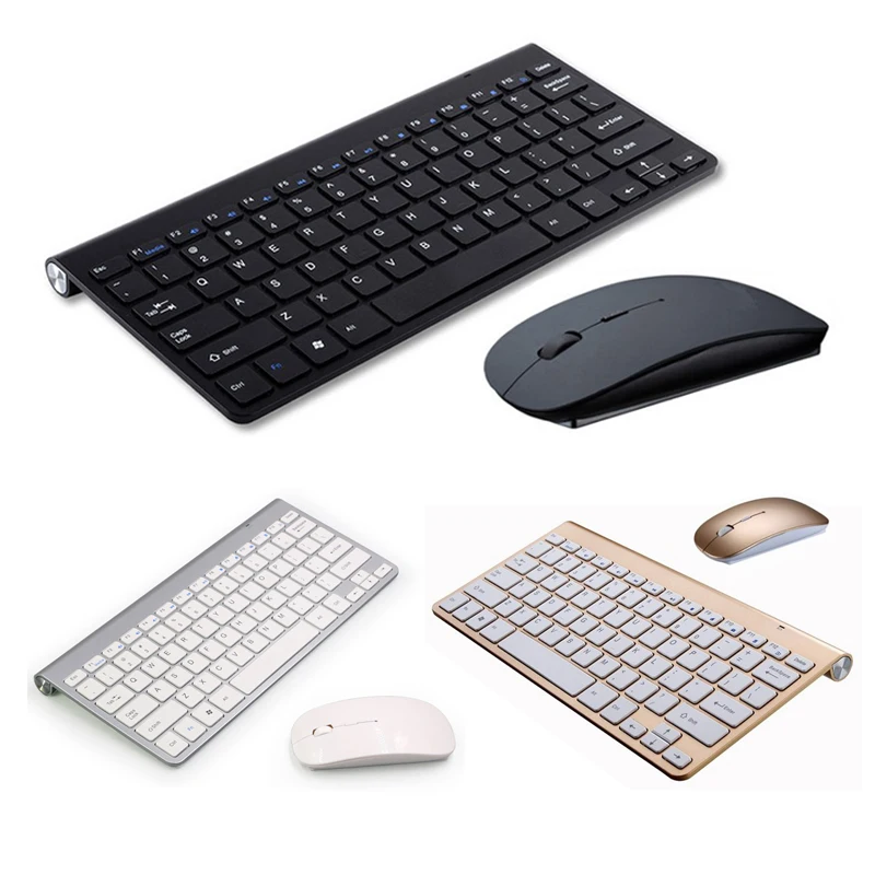 2,4G Портативная мини беспроводная клавиатура для ноутбука, настольный смарт-телевизор, компьютер, ноутбук, ПК, Mac, эргономичная мышь, клавиатура, комбинированный набор