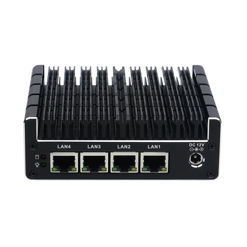 Fanless font b Mini b font font b PC b font Support AES NI Firewall PFsense