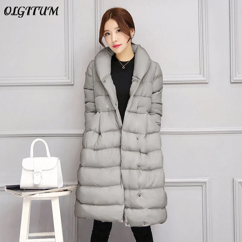 

Hot sale!2019 Winter Female Warm Clothes High Quality Purple Overcoat Plus size Jacket Women Long Coat Parkas Jackets