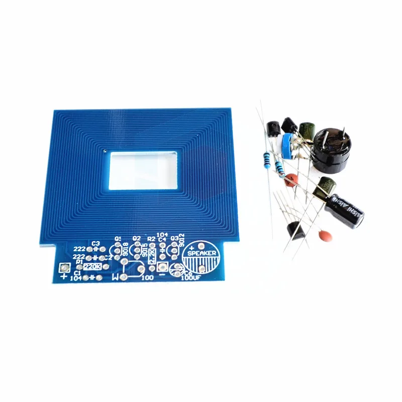 New Simple Metal Detector Electronic Fabrication Kit DIY Metal Detector Bulk Plate DIY Bulk