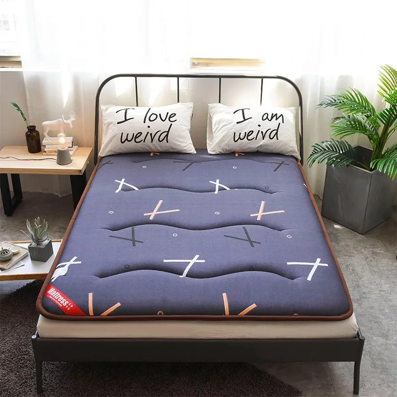 

Brand cotton non-slip mattress 1.8m mattress double 1.5m mattress student dormitory 0.9m single tatami mattress