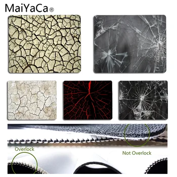 

MaiYaCa Your Own Mats Crack Rubber Mouse Durable Desktop Mousepad Size for 18x22cm 25x29cm Rubber Rectangle Mousemats