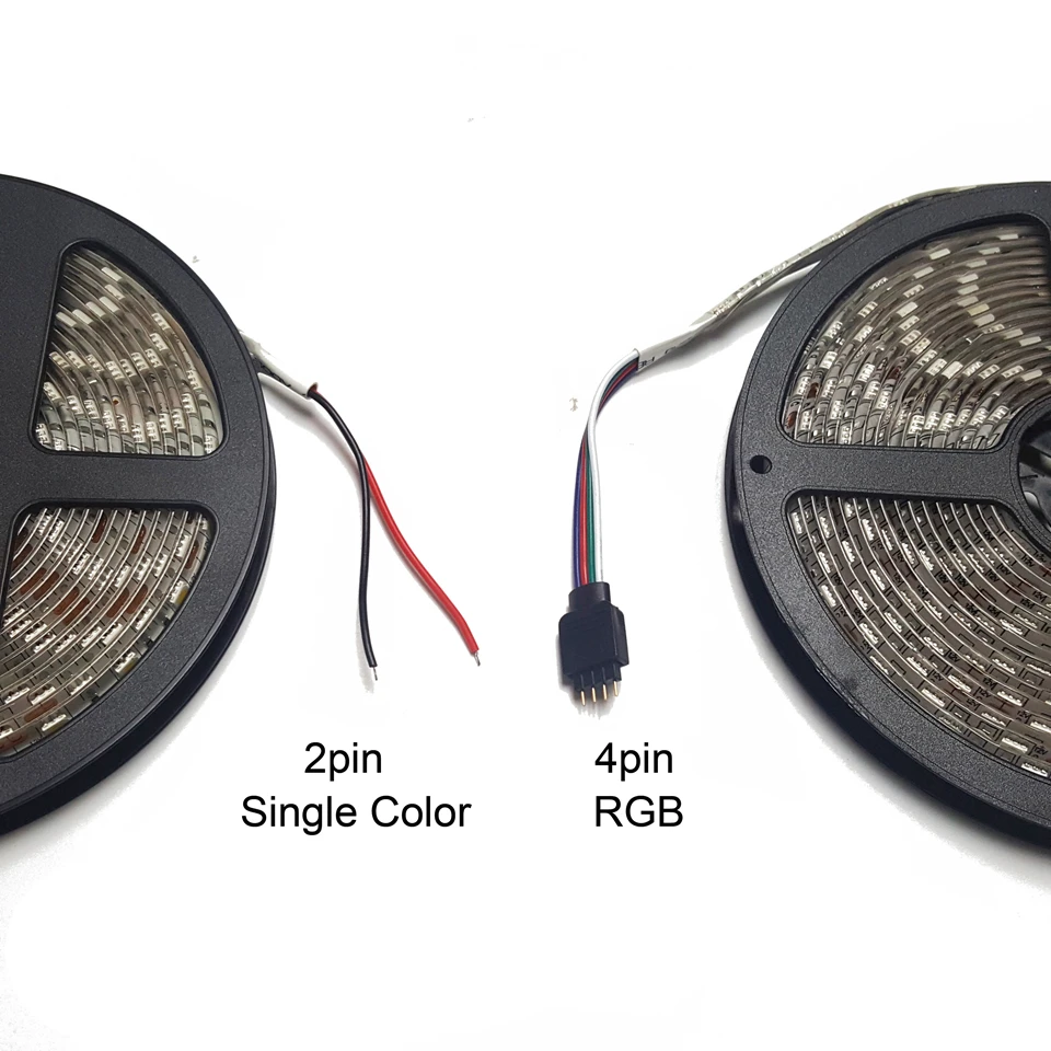 Светодиодная лента DC12V 2835 5050 SMD 5 м/лот 60 светодиодов/м ip65 водонепроницаемый теплый