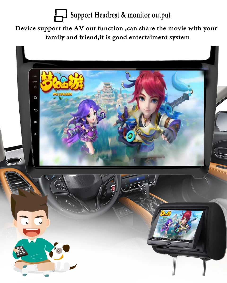 Best 2Din Multimedia Video Player Android 9.1 GPS Navigation Radio WIFI For Volkswagen VW POLO 2012-2018 Sedan Cassette Stereo no dvd 11