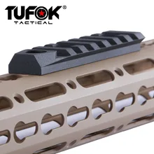 TuFok Keymod Picatinny рельсовый профиль-7 слотов Keymod подставка для ружья крепление, тактический Weaver Штатив для охоты секция с поворотное крепление