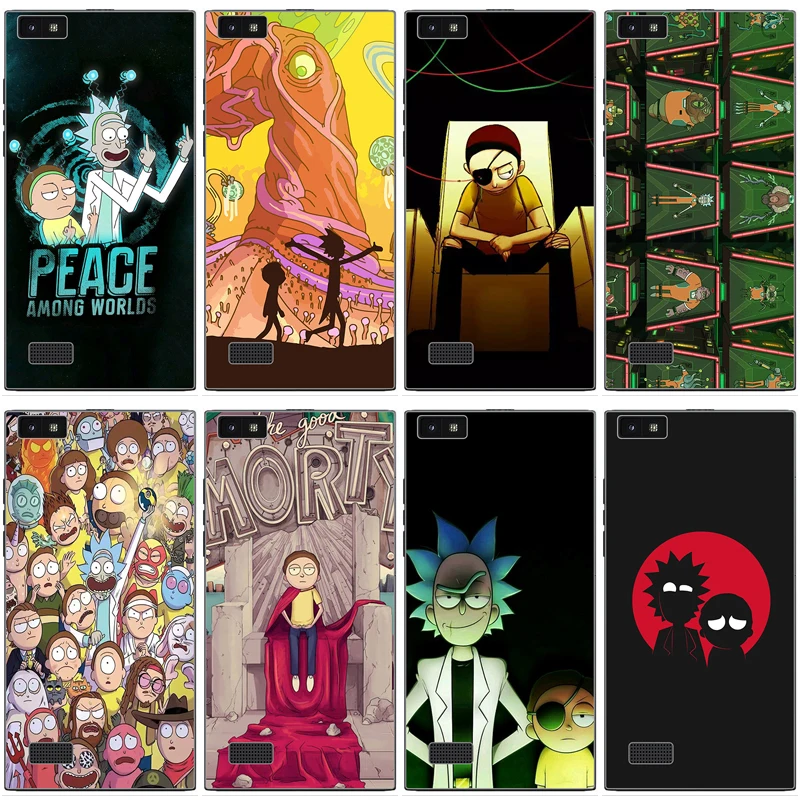 

Rick and Morty Custom DIY Phone Case For Blackberry key2 KeyTwo Q20 Q30 KEYone dtek70 Priv DTEK 50 60 70 Phone Cover