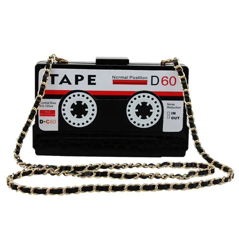 

Women's Elegant Tape Shaped Shoulder Bag Vintage Style Clutch Handbag Crossbody Tote Purse
