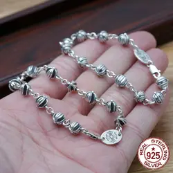 S925 серебро мужской браслет личности качество моды изделия форме Креста 2018 новый подарок для отправки lover