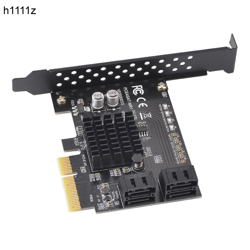 Koop Marvell 88SE9230 Chip SATA PCIE Raid Controller SATA PCIE SATA Raid Kaart PCI E SATA Raid PCI Express 4X met low Profile Bracket