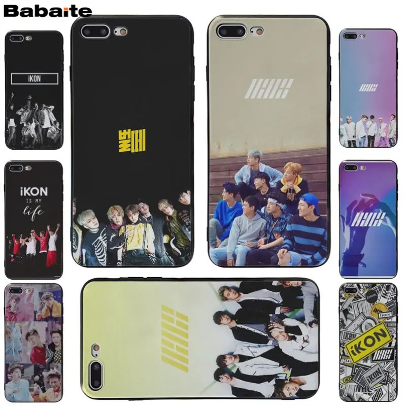 Babaite IKON Kpop новый высококачественный Роскошный чехол для телефона iphone X XS XR Max 8 8plus 7