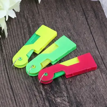 

2pcs Automatic Needle Threader Thread Elderly Use Guide Sewing Machine Kit