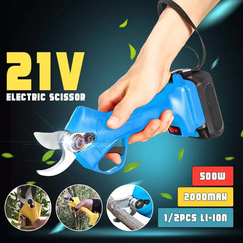 

Hot Garden Tools Pruner Chopper Vaccination Cutting Tree 21V radio scissors pruning shears tree garden tools branch trimm tools