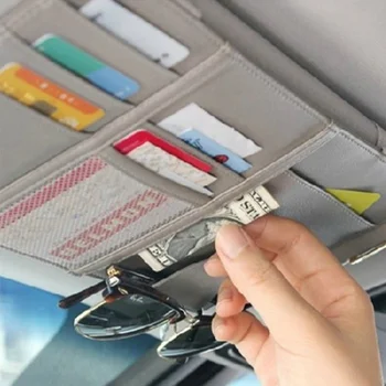 

2018 NEW Multifunctional sun visor storage clip For Hyundai Solaris Accent Elantra Sonata IX20 IX25 IX35 Tucson I10 i20 I30 i35