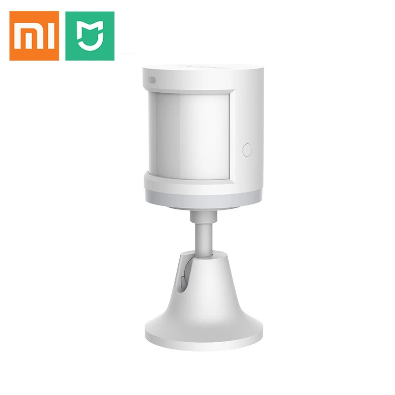 

Xiaomi mijia Aqara Human Body Sensor Smart Body Movement Motion Sensor Zigbee Connection holder stand Mihome App via Android&IOS