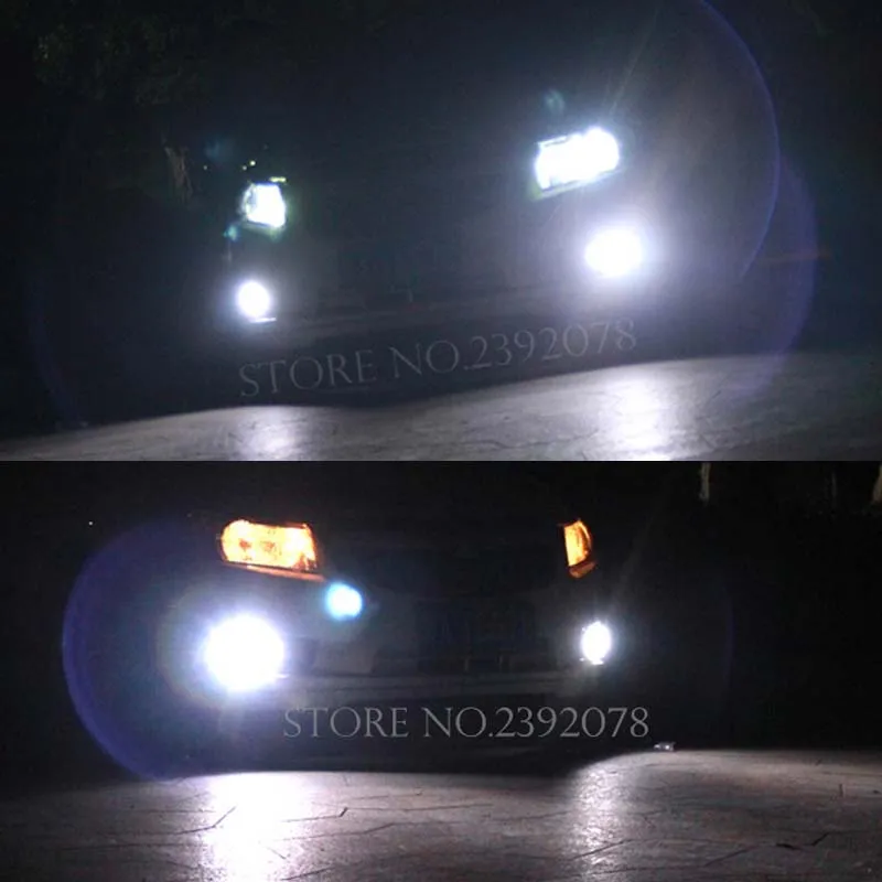 2x супер белая H8 H11 Samsung 5630SMD светодиодная противотуманная фара лампа для Mitsubishi Lancer