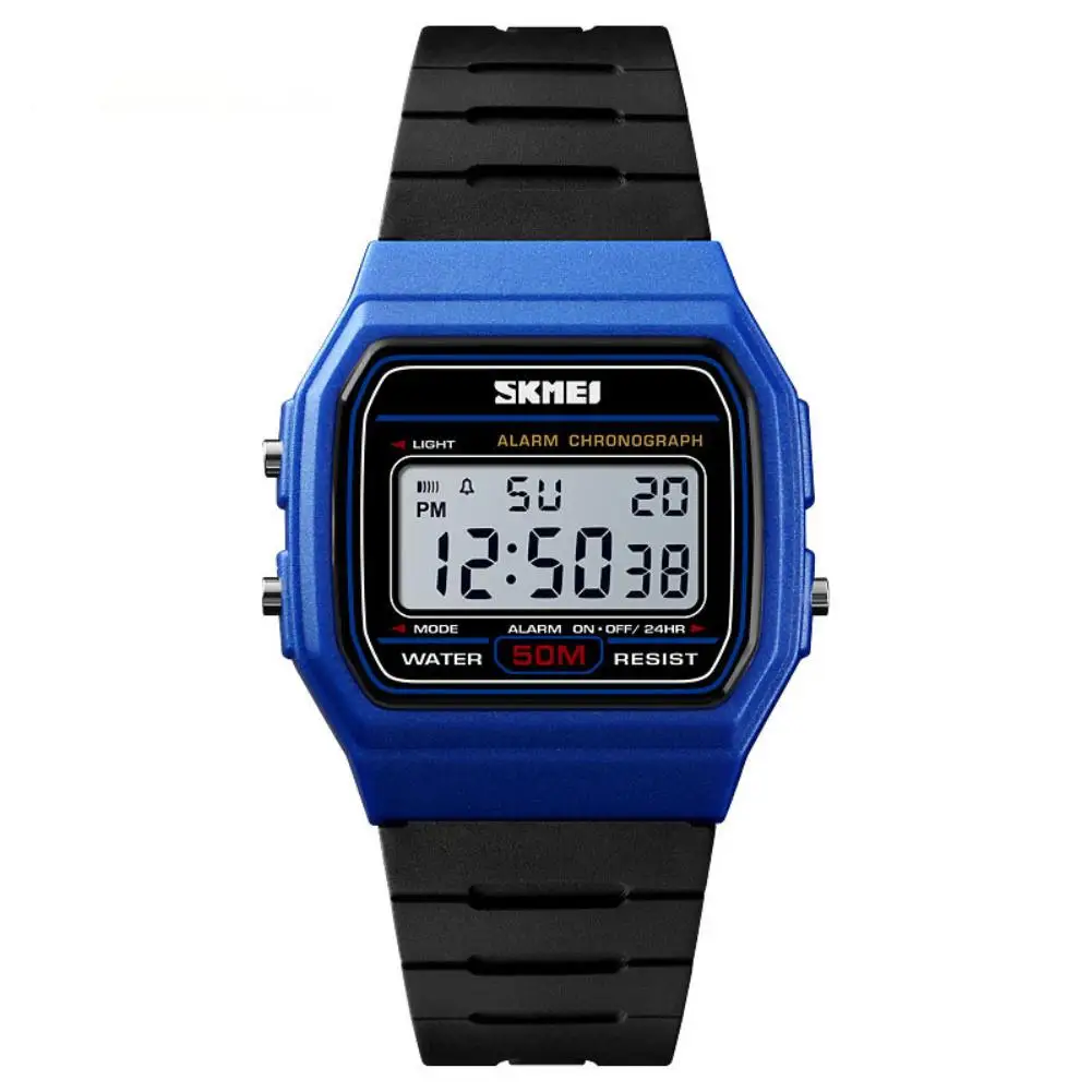 

Fashion Student Luminous Sports Casual Unisex Digital Date Alarm Couple lover Watches
