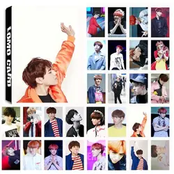 Новый 30 шт./компл. KPOP GOT7 Ким YuGyeom один FLY альбом HD фото карты ПВХ Self Made ЛОМО Фотокарта