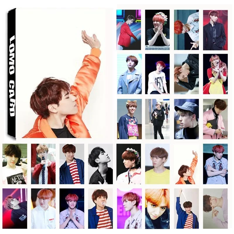 Фотоальбом KPOP GOT7 Kim YuGyeom 30 шт./компл.|Набор канцтоваров| |