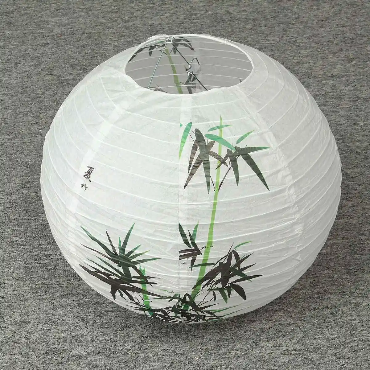 

13" Chinese Bamboo Round Paper Lantern Lamp Shade Oriental Home Living room Decoration decorative gifts Craft