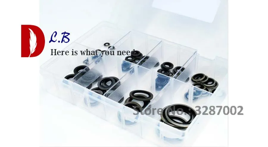 100 PCS INCH BONDED SEAL KIT 2