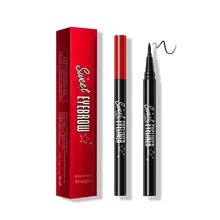 1 шт. черная жидкая подводка для глаз плотный стойкий Водостойкий карандаш для глаз Ручка Хороший макияж Косметические Инструменты