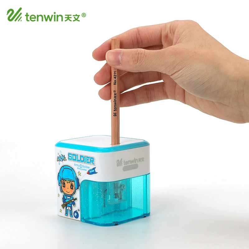 

TEN-WIN 2018 New Automatic Electric Pencil Sharpener with Blade Kawaii Sharpener for Home Office School