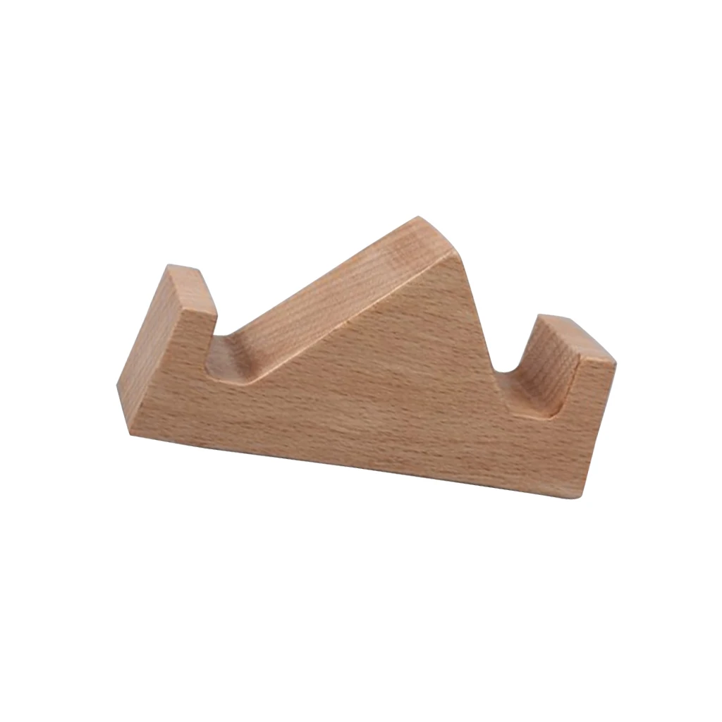 

Wooden Mobile Phone Stand Holder Mount Cradle For Phone Tablet- Mountains