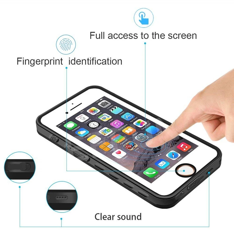 waterproof case for iphone 8plus (4)