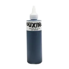 OuxinLi Tattoo Ink Black 8 oz (250ml) Black Tattoo Ink Materials Professional Permanent Makeup Tattoo Ink Pigments import 3 bottled black color set tattoo pigments tattoo ink supplies