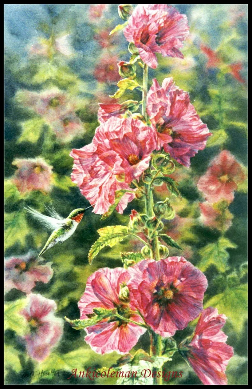 

Needlework for embroidery DIY French DMC - Counted Cross Stitch Kits 14 ct Oil painting - Hummertime