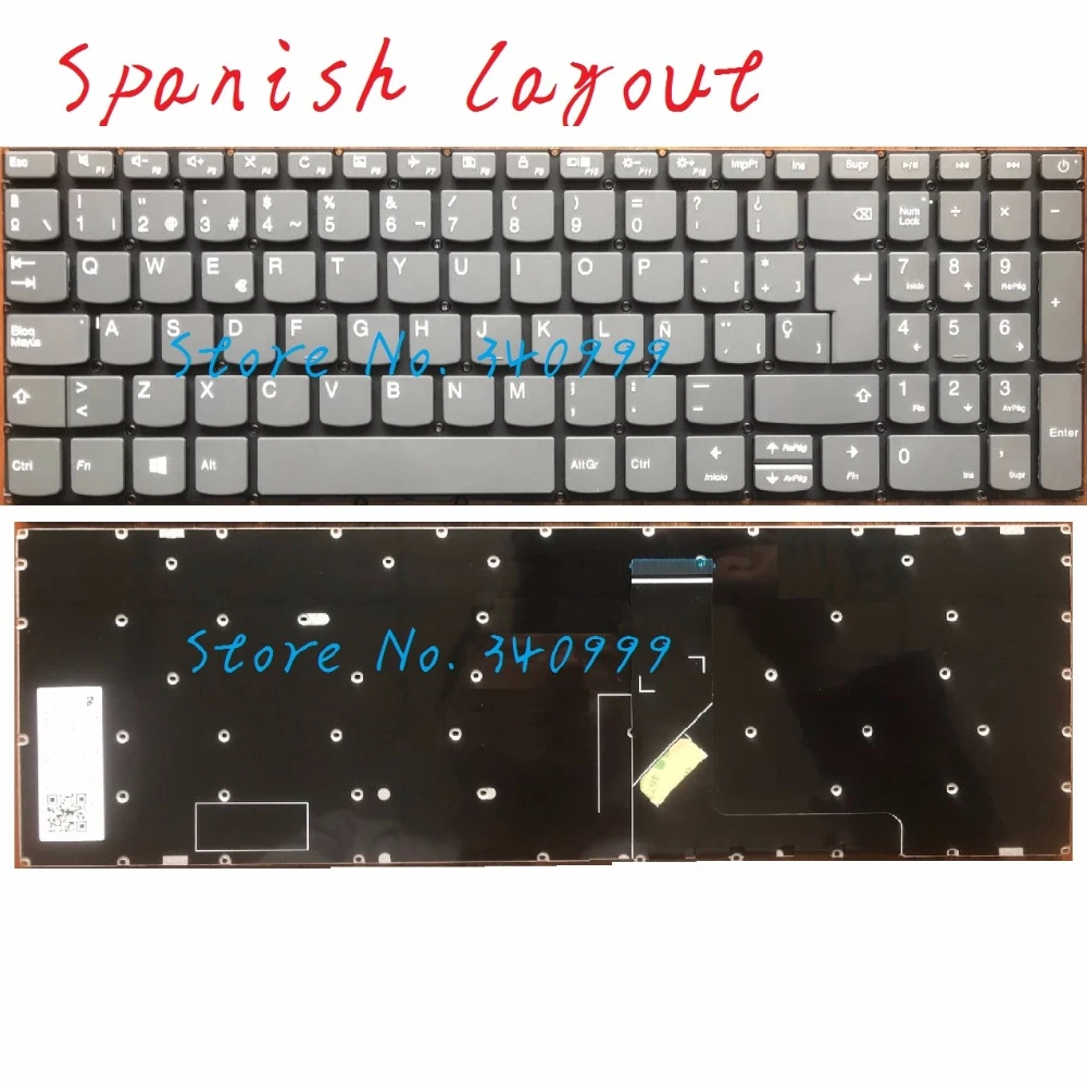 Teclado español para Lenovo IdeaPad 320 15ABR 320 15IAP 320 15AST 320 15IKB  320 15ISK, Original, nuevo|Teclados de repuesto| - AliExpress