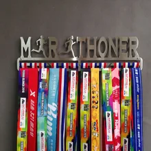 Marathon medal hanger Sport medal holder Steel medal display rack