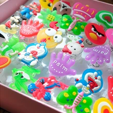 Best подарок на день рождения 3600 шт./лот светящиеся мультфильм кольца, мигающий свет игрушки для детей день рождения сувениры, животных и fr